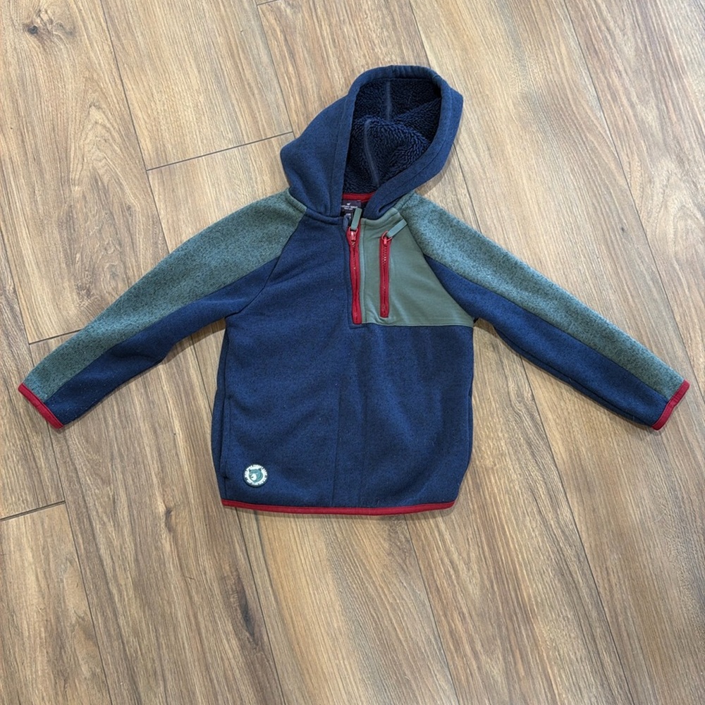 Sergent Major Fleece Lined Quarter Zip Hoodie